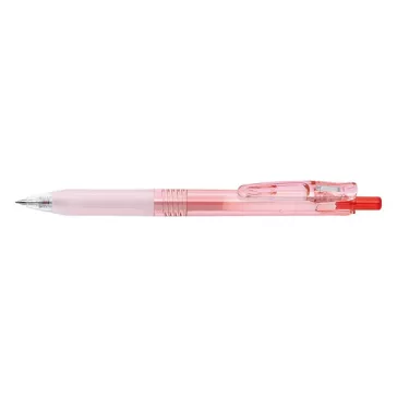   Zseléstoll ZEBRA Sarasa Clip BioTube nyomógombos 0,5 mm piros