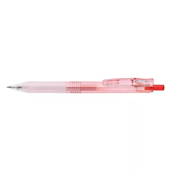 Zseléstoll ZEBRA Sarasa Clip BioTube nyomógombos 0,5 mm piros Zseléstoll ZEBRA Sarasa Clip BioTube nyomógombos 0,5 mm piros