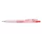 Zseléstoll ZEBRA Sarasa Clip BioTube nyomógombos 0,5 mm piros