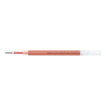 Tollbetét zselés ZEBRA JF BioTube piros 0,5 mm