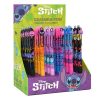 Golyóstoll COOLPACK Lilo és Stitch radírozható fekete-kék mintás
