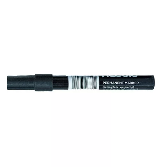 Alkoholos marker NEBULO 233-S kerek fekete Alkoholos marker NEBULO 233-S kerek fekete