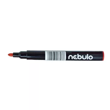 Alkoholos marker NEBULO 233-S kerek piros