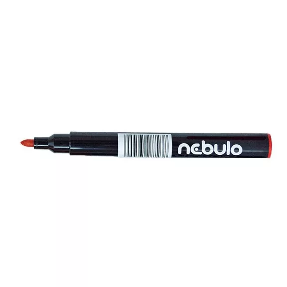 Alkoholos marker NEBULO 233-S kerek piros
