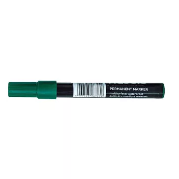 Alkoholos marker NEBULO 233-S kerek zöld