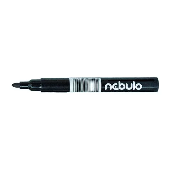 Alkoholos marker NEBULO 233-S kerek fekete Alkoholos marker NEBULO 233-S kerek fekete