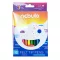 Filctoll NEBULO vízbázisú színes 12 darabos