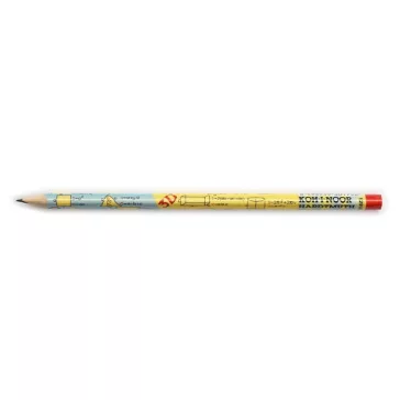 Grafitceruza KOH-I-NOOR 1291 háromszögletű képletek