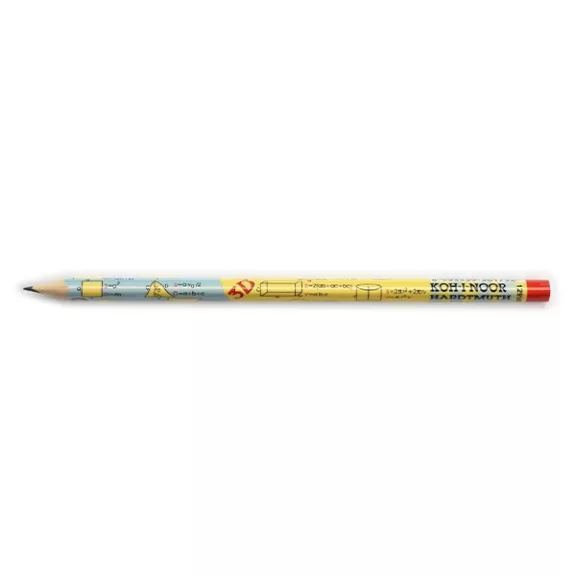 Grafitceruza KOH-I-NOOR 1291 háromszögletű képletek Grafitceruza KOH-I-NOOR 1291 háromszögletű képletek