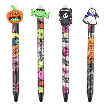 Golyóstoll NEBULO nyomógombos 0,5mm halloween 1