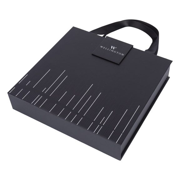Golyóstoll WELLINGTON Oxford jegyzettömbbel díszdobozban fekete