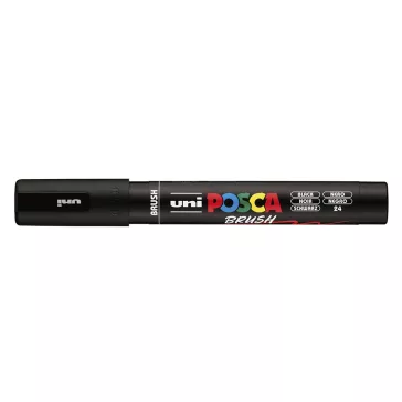 Filctoll UNI Posca PC-5BR ecsethegyű fekete