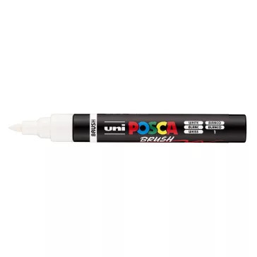 Filctoll UNI Posca PC-5BR ecsethegyű fehér