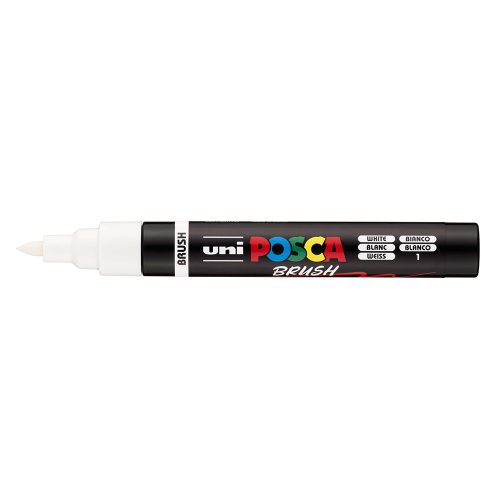 Filctoll UNI Posca PC-5BR ecsethegyű fehér