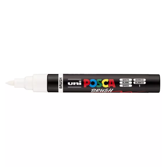 Filctoll UNI Posca PC-5BR ecsethegyű fehér