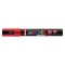 Filctoll UNI Posca PC-5BR ecsethegyű piros