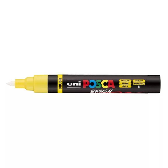 Filctoll UNI Posca PC-5BR ecsethegyű sárga