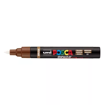 Filctoll UNI Posca PC-5BR ecsethegyű barna