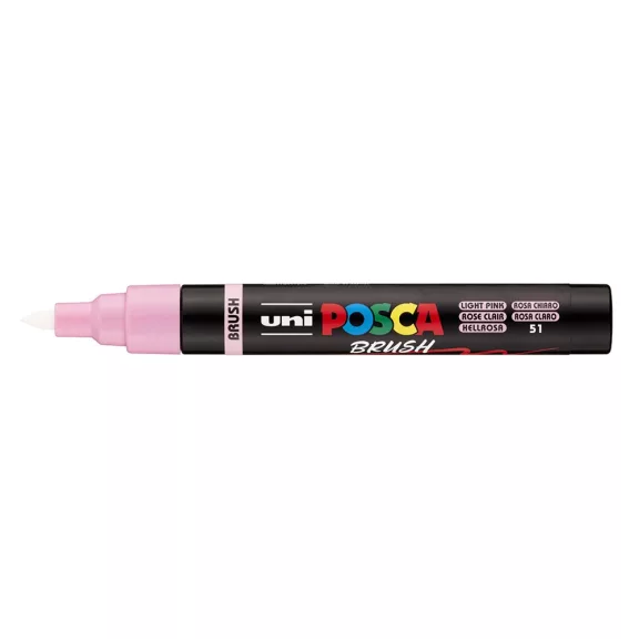 Filctoll UNI Posca PC-5BR ecsethegyű világos rózsaszín