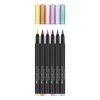 Filctoll FABER-CASTELL Black Edition pasztell 6 darabos