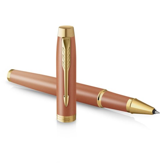 Rollertoll PARKER Royal IM Rituals narancssárga arany klipsz