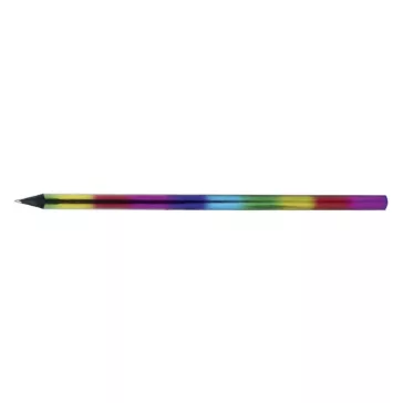 Grafitceruza GRAND rainbow HB háromszögletű
