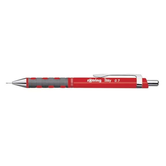 Nyomósirón ROTRING TIKKY 0,7 mm piros Nyomósirón ROTRING TIKKY 0,7 mm piros