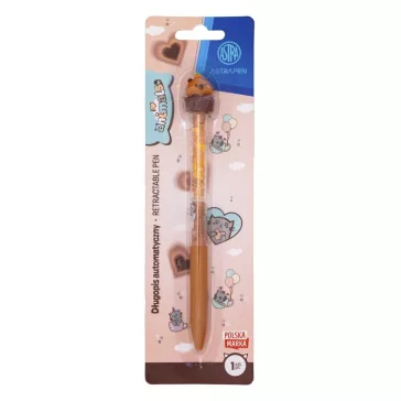Golyóstoll ASTRA PEN Animals Choco 3D forma