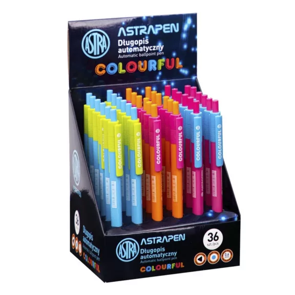 Golyóstoll ASTRA PEN háromszögletű 0,6 mm