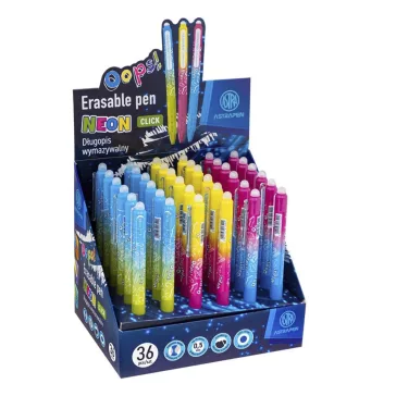 Golyóstoll ASTRA PEN Neon radírozható 0,5 mm