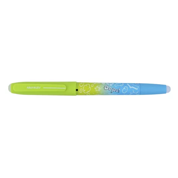 Golyóstoll ASTRA PEN radírozható neon 0,6 mm