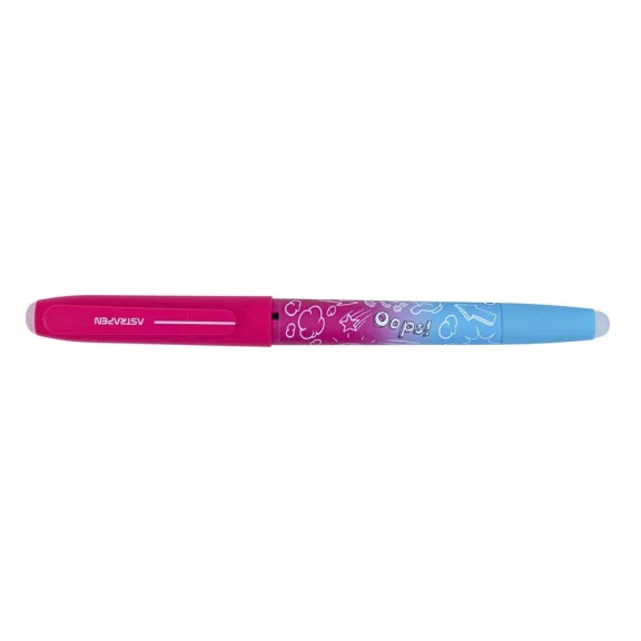 Golyóstoll ASTRA PEN radírozható neon 0,6 mm