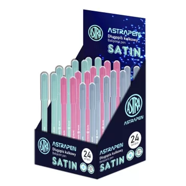 Golyóstoll ASTRA PEN Satin pasztell 0,7 mm