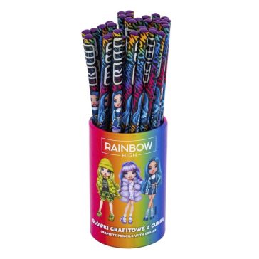 Grafitceruza RAINBOW HIGH HB 36 darab/henger