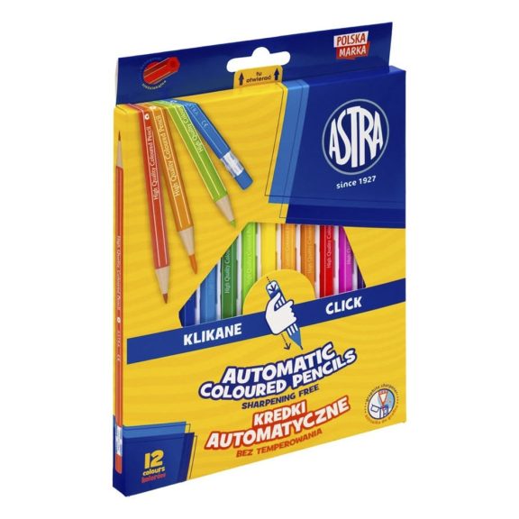 Színes ceruza ASTRA hexagonál 12 színű
