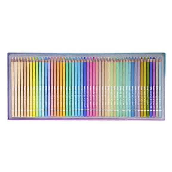 Színes ceruza ASTRA pasztell színek 50 darabos