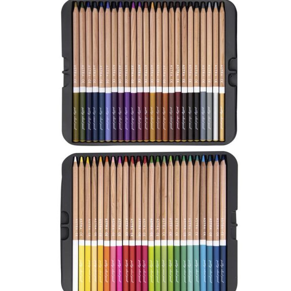 Színes ceruza ASTRA prestige fémdobozos 48 színű