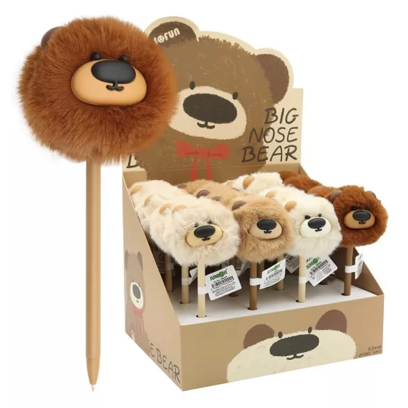 Zseléstoll JUNIOR 0,7mm pom-pom formával Nose Bear Zseléstoll JUNIOR 0,7mm pom-pom formával Nose Bear