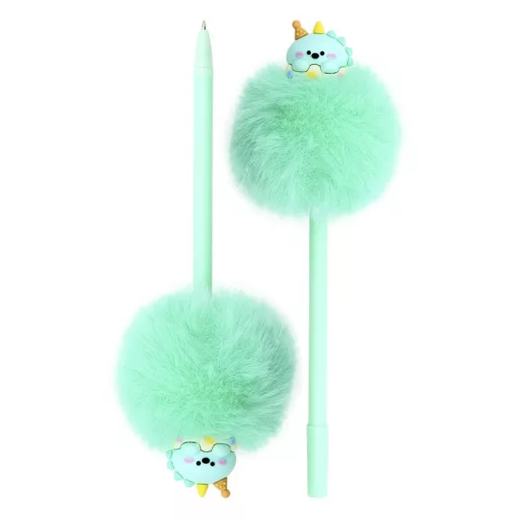 Zseléstoll JUNIOR 0,7mm pom-pom formával Pasztell színek