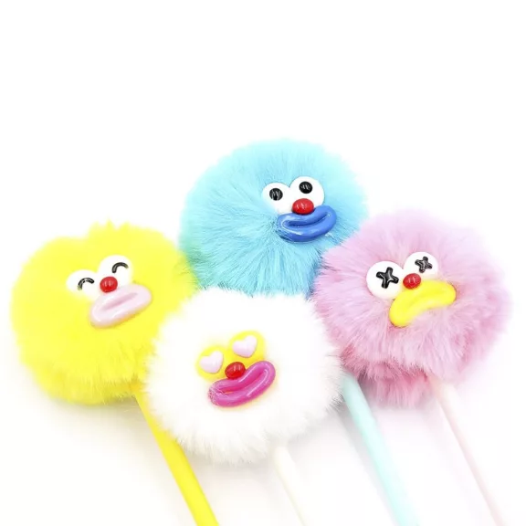 Zseléstoll JUNIOR 0,5mm pom-pom formával Pasztell száj Zseléstoll JUNIOR 0,5mm pom-pom formával Pasztell száj