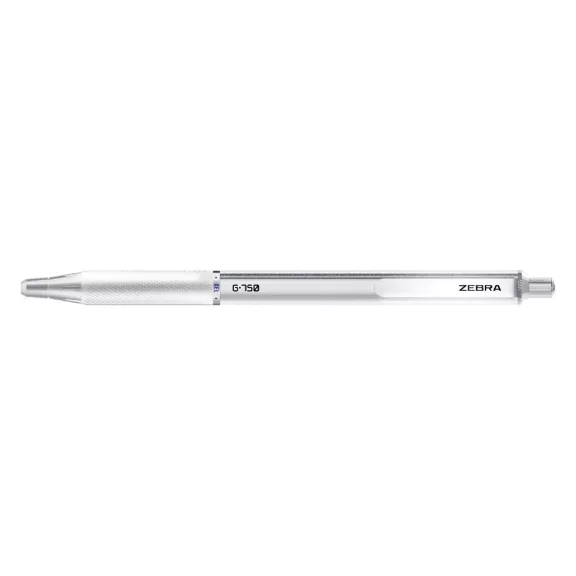 Zseléstoll ZEBRA G-750 fémtestű 0,7 mm kék írásszín Zseléstoll ZEBRA G-750 fémtestű 0,7 mm kék írásszín