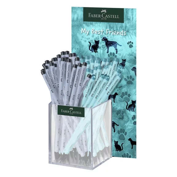 Grafitceruza FABER-CASTELL Dogs & Cats HB 48 darab/display Grafitceruza FABER-CASTELL Dogs & Cats HB 48 darab/display
