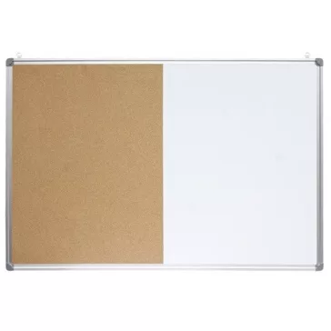   Kombitábla OPTIMA 45x60 parafa/mágneses törölhető alumínium keret
