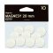 Táblamágnes GRAND 20mm fehér 10 darabos