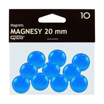 Táblamágnes GRAND 20mm kék 10 darabos