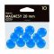 Táblamágnes GRAND 20mm kék 10 darabos
