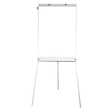   Flipchart tábla MEMOBE 3 ágú lábbal mágneses felület 70x100 cm állítható magasság max 180 cm