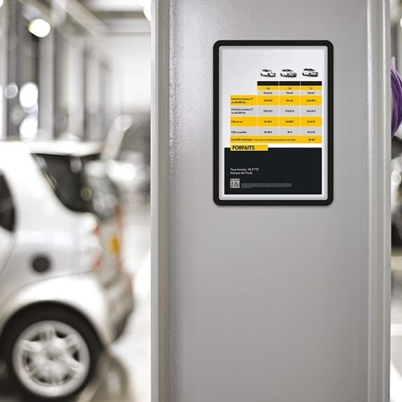 Mágneses tasak DJOIS Magneto A/4 fekete 2 darabos