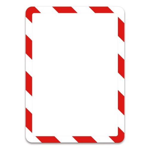 Mágneses tasak DJOIS Magneto biztonsági A/4 piros-fehér 2 darabos