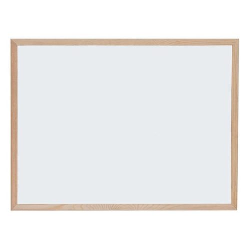 Fehértábla mágneses OPTIMA fakeret 90x60 cm